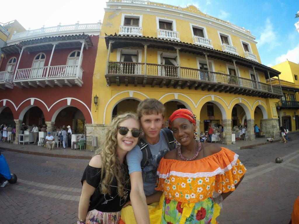 Foto de Casal com uma Colombiana em Cartagena das Indias