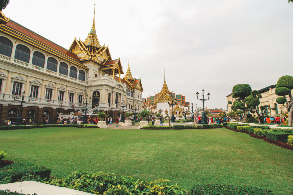 Grand Palace em Bangkok na Tailândia
