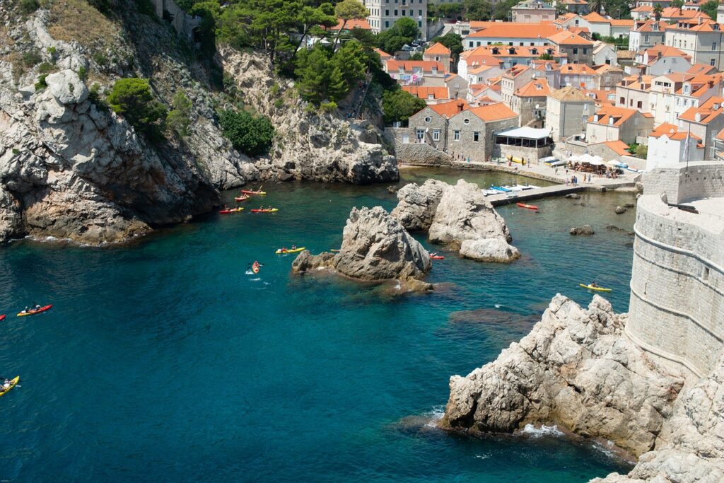 Caiaque em Dubrovnik