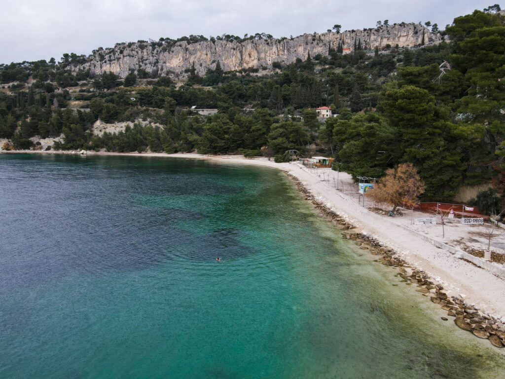 Praia em Split - Croacia