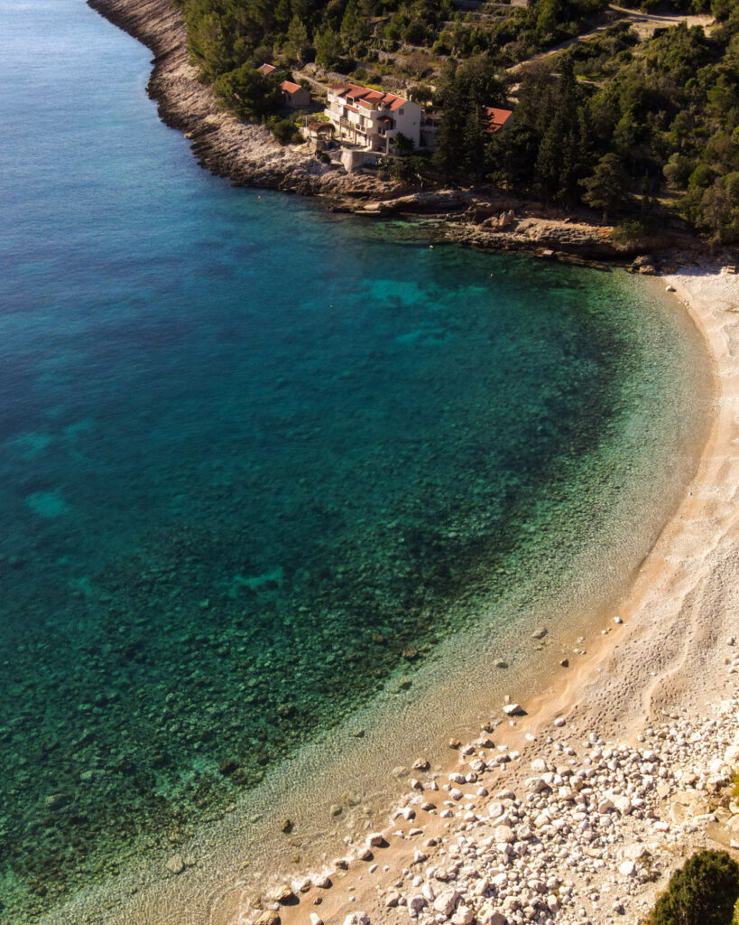 Pupnatska Luka na Ilha de Korcula Croacia