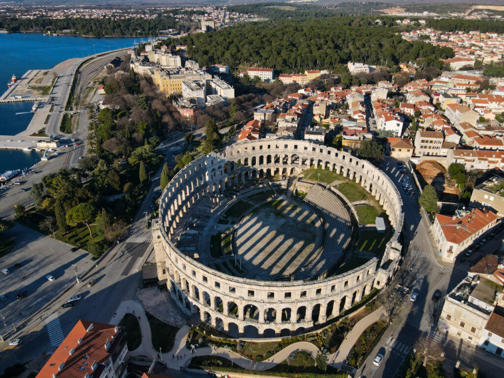 Arena de Pula Croácia