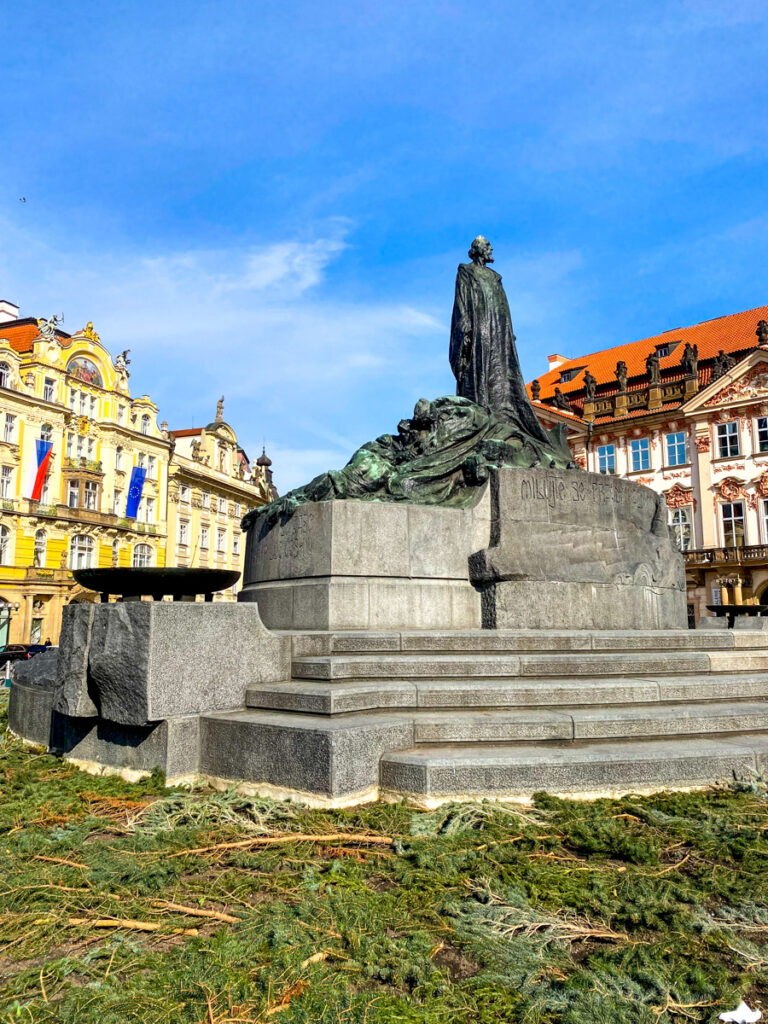 Memorial jan hus em Praga