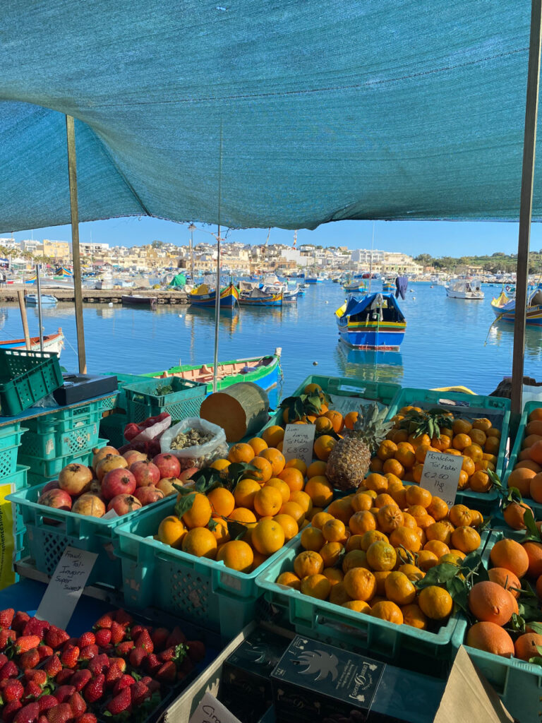 Mercado de peixes de Marsaxlokk