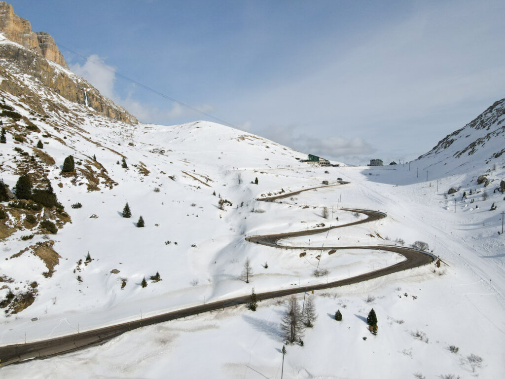 Passo Pordoi Dolomitas Italia