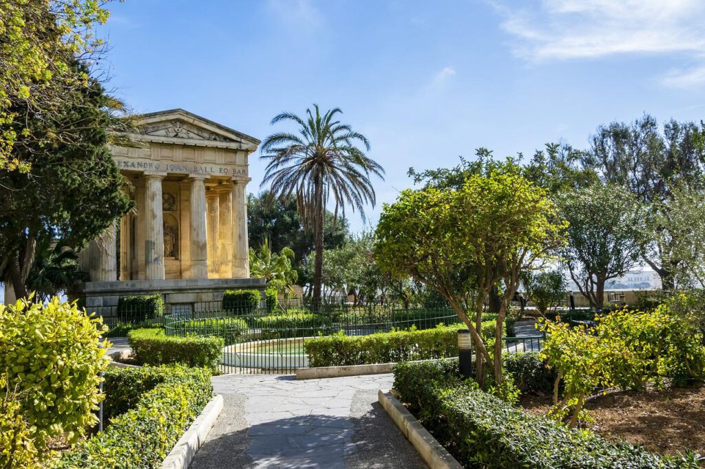 Upper Barrakka Gardens em Valletta
