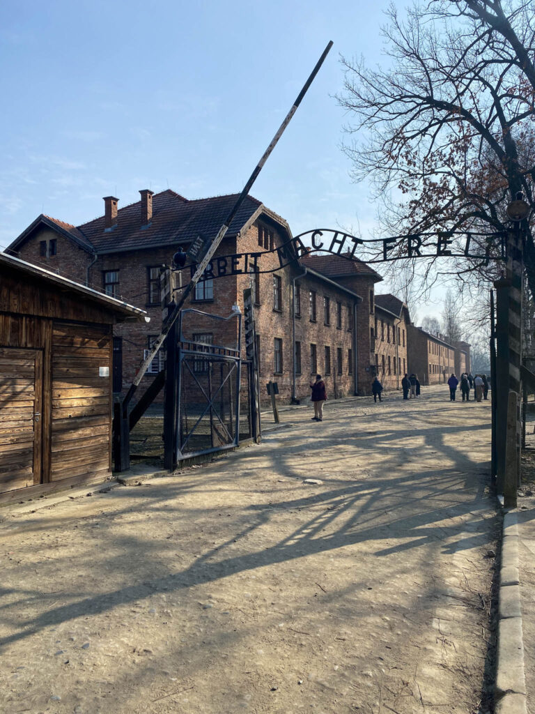 Campos de concentração em Auschwitz na Polonia