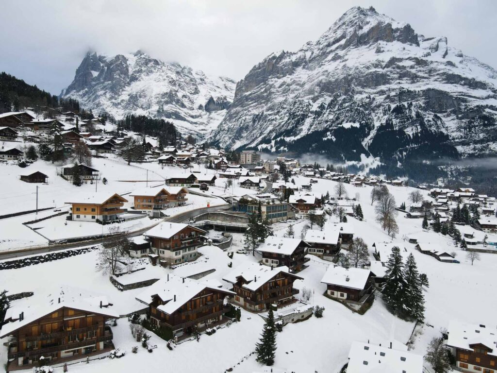 Grindelwald Suíça Inverno
