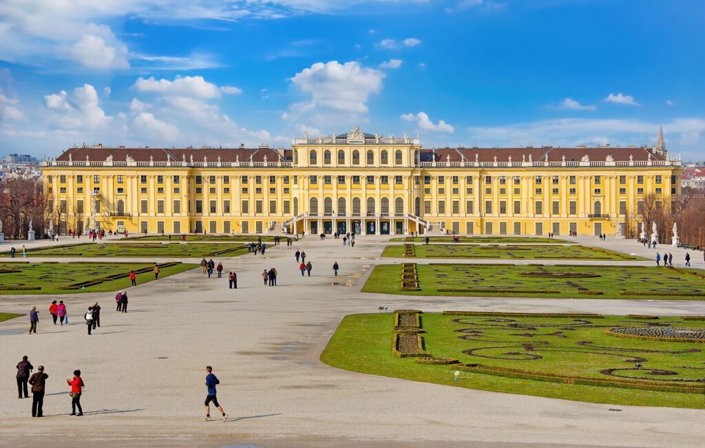 Palácio de Schonbrunn Viena Austria