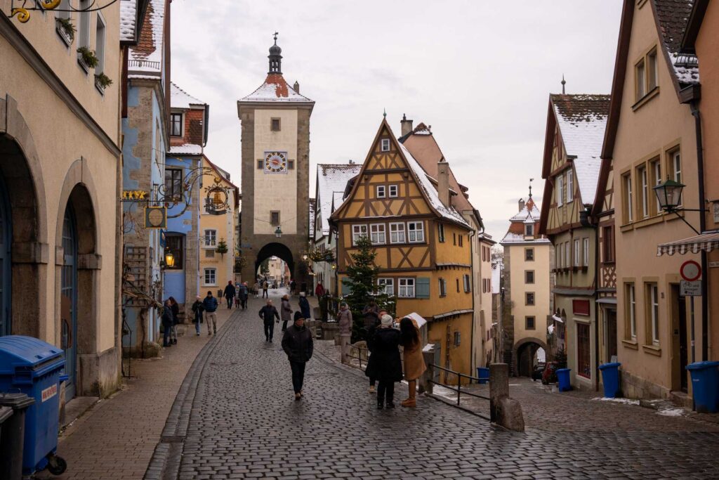 Rothenburg ob der Tauber na Alemanha