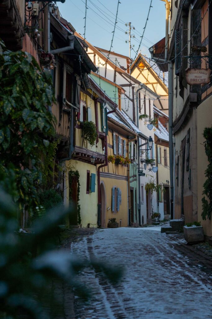Eguisheim na Alsácia da França