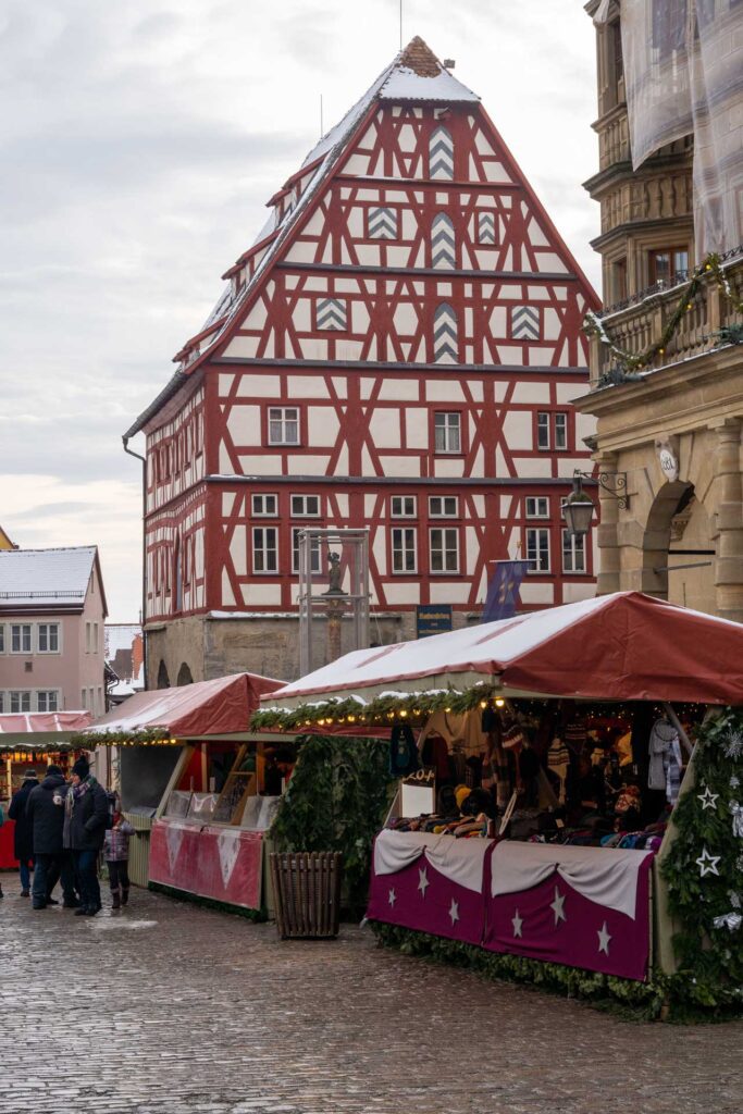 Marktplatz de Rothenburg na Alemanha