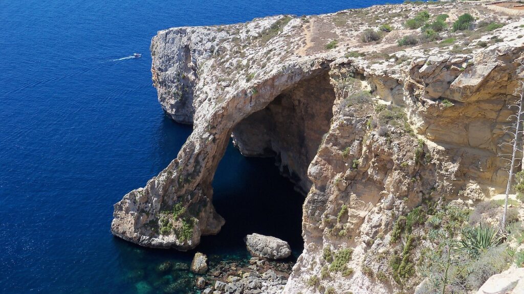 Blue Grotto em Malta