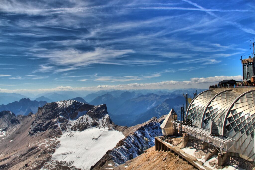 Zugspitze, ponto turistico naAlemanha