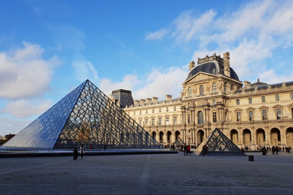 Museu do Louvre na Franca