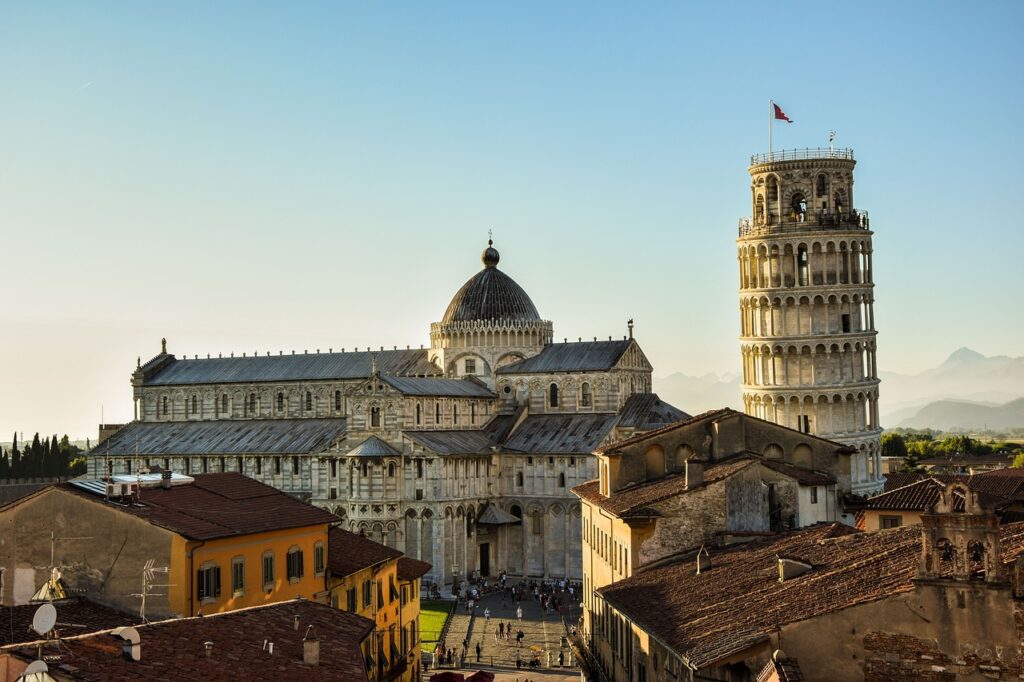 Pisa na Itália lugares para conhecer