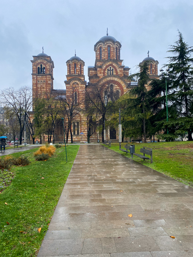 Igreja de Sao Marcos em Belgrado