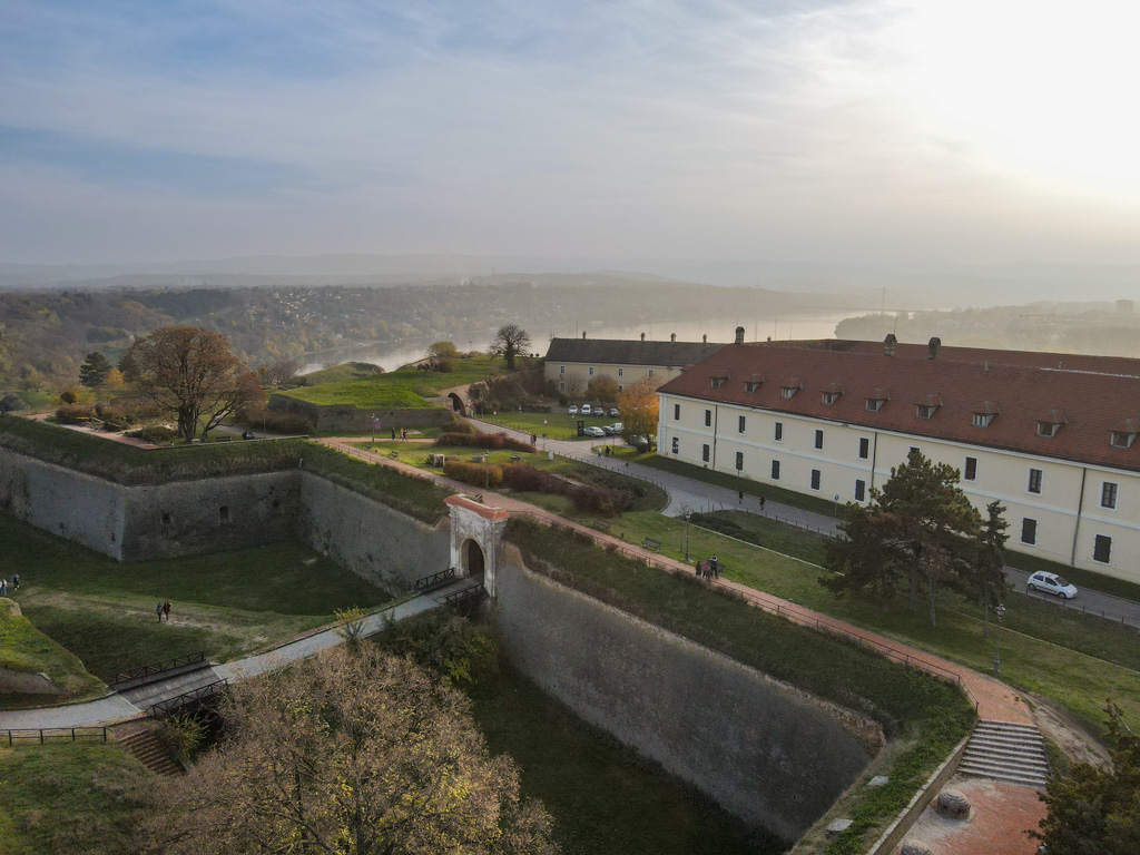 Petrovaradin Fortress em Novi Sad
