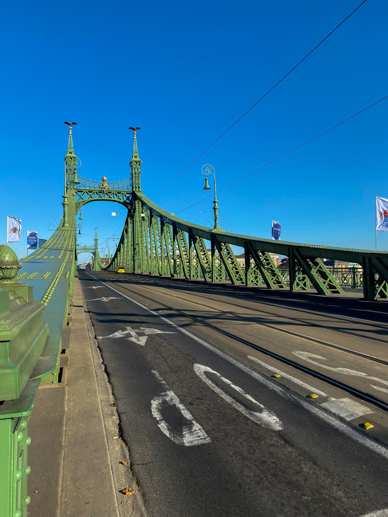 Ponte da Liberdade em Budapeste, Hungria.