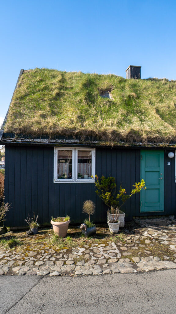 Casa típica no centro de Torshavn