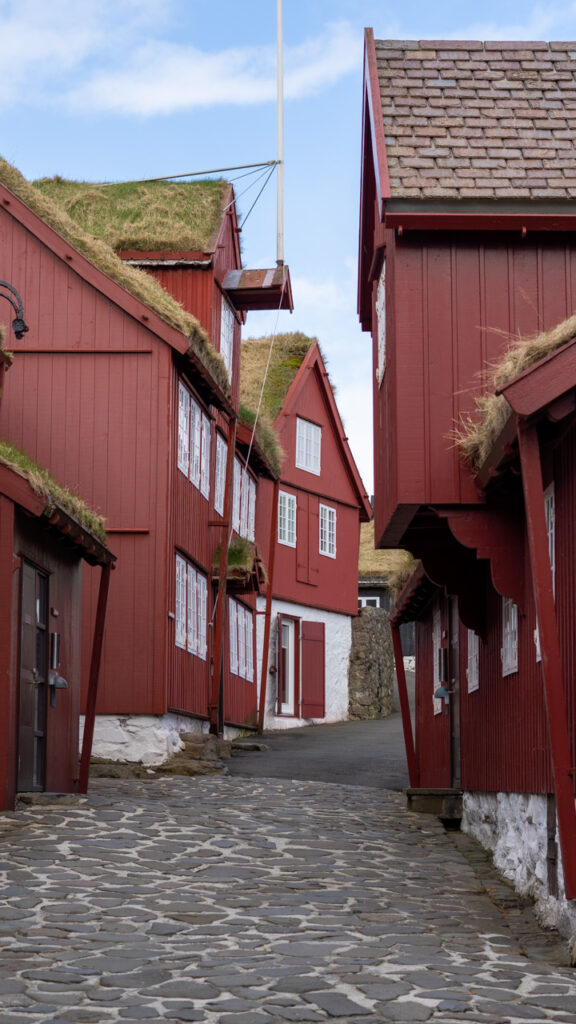 Tinganes em Torshavn