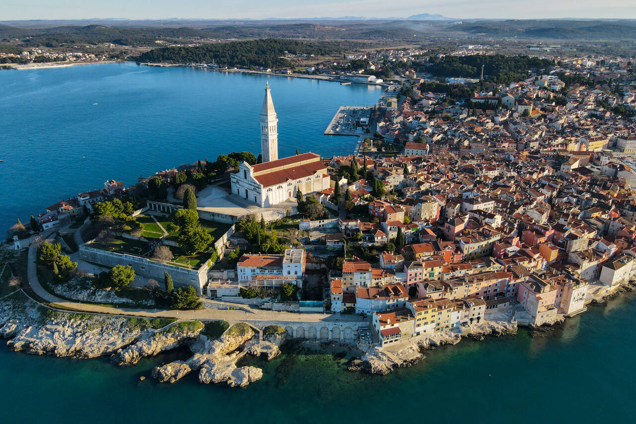 Cidade Velha de Rovinj no roteiro pela Croácia