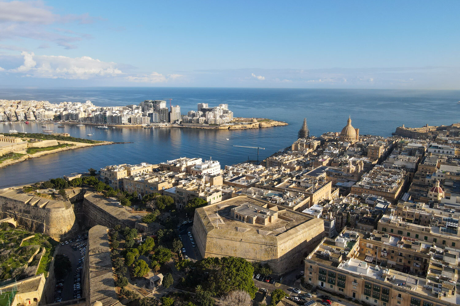Capital Valletta em Malta