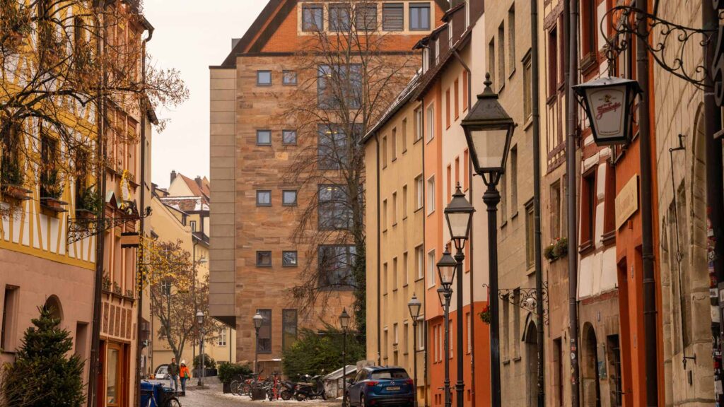 Cidade Velha de Nuremberg na Alemanha