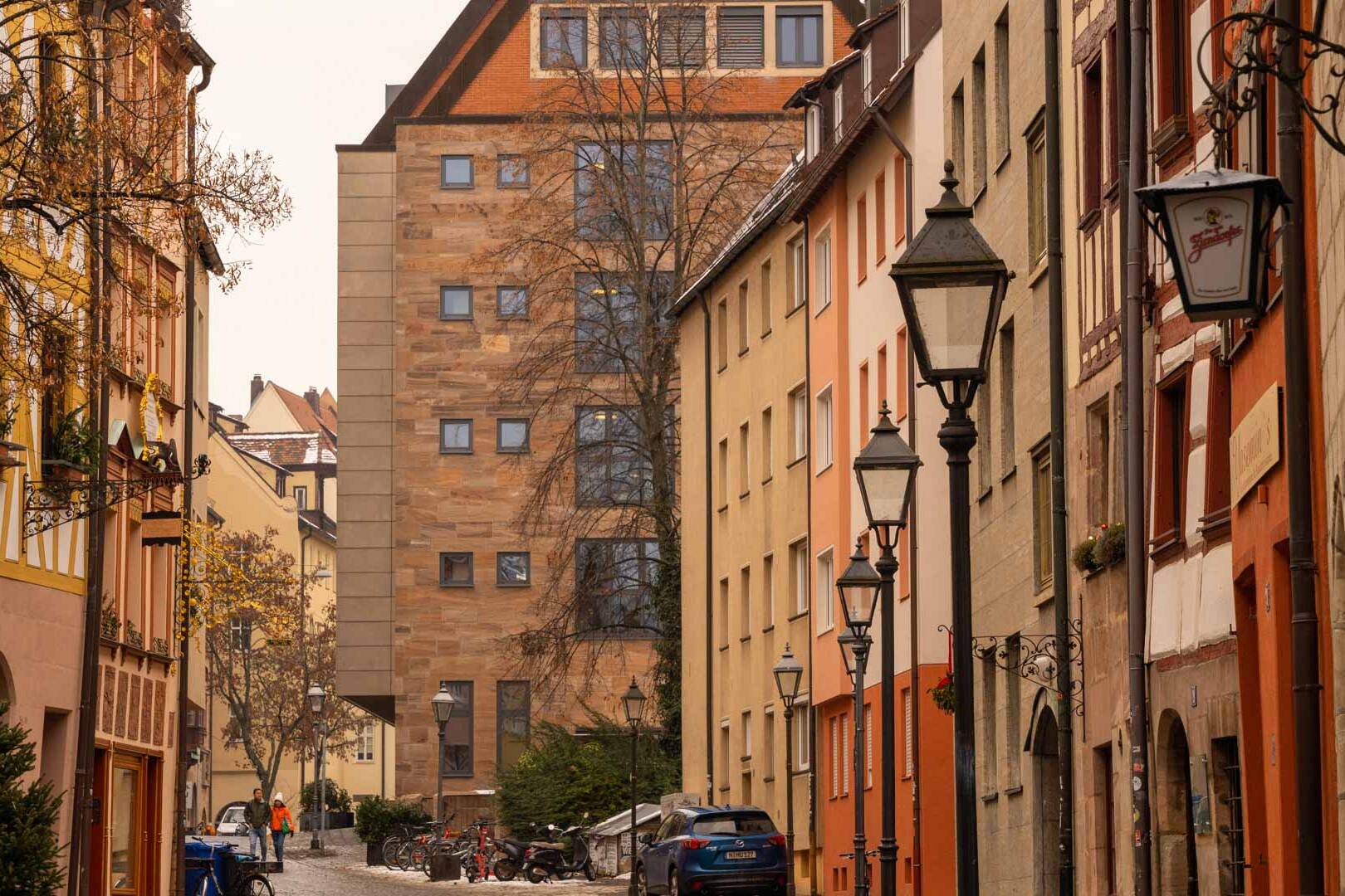 Cidade Velha de Nuremberg na Alemanha