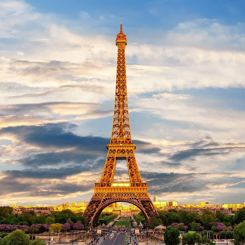 Torre Eiffel em Paris na França