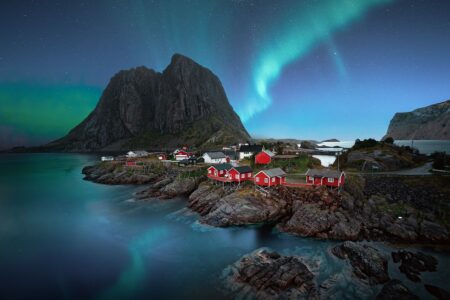 Melhores hoteis para ver aurora boreal na Noruega